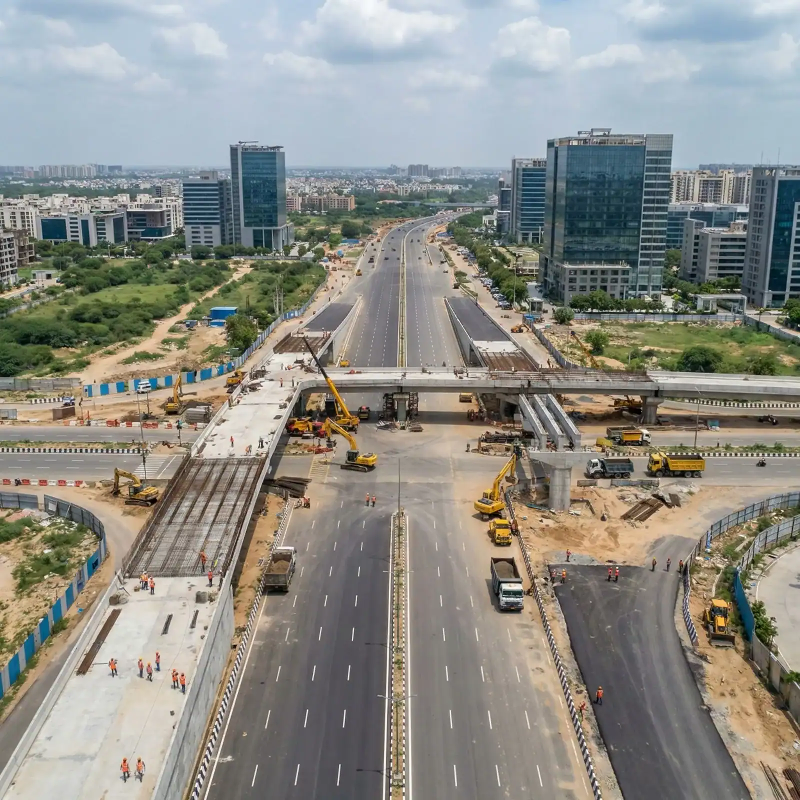 Plans of road construction in NCR showing upcoming highways and expressway projects