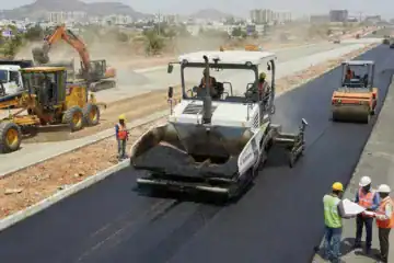 Road construction equipment